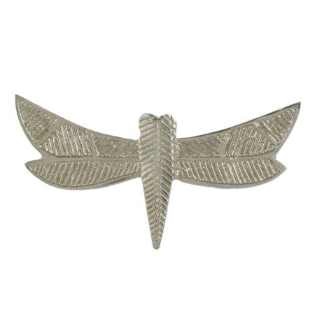 Silver Dragonfly Iron Cabinet Handles